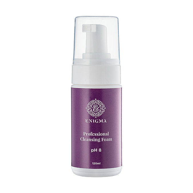 Schiuma detergente alcalina per extension ciglia Enigma, 120ml