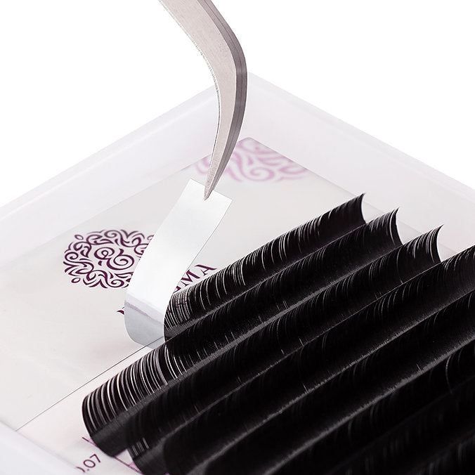 Extension Ciglia nere "Enigma Light" MIX, 16 linee