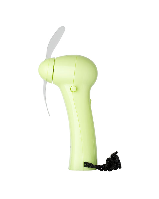 Barbara Mini Fan for Drying Eyelashes - "Light Green"