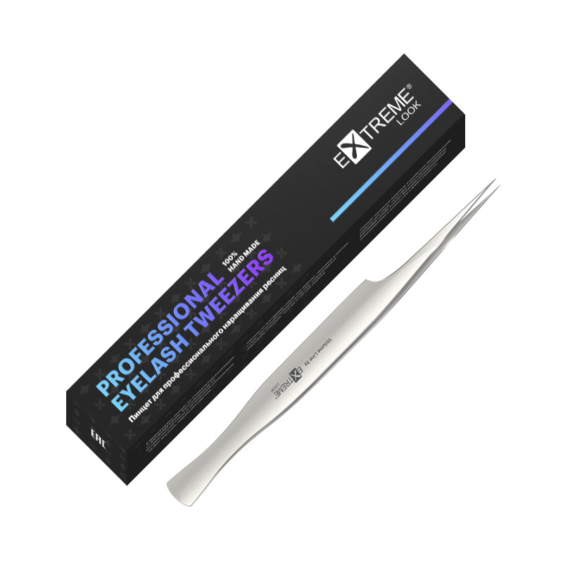 Extreme Look eyelash extension tweezers - "Lady Pro" / Straight Tip