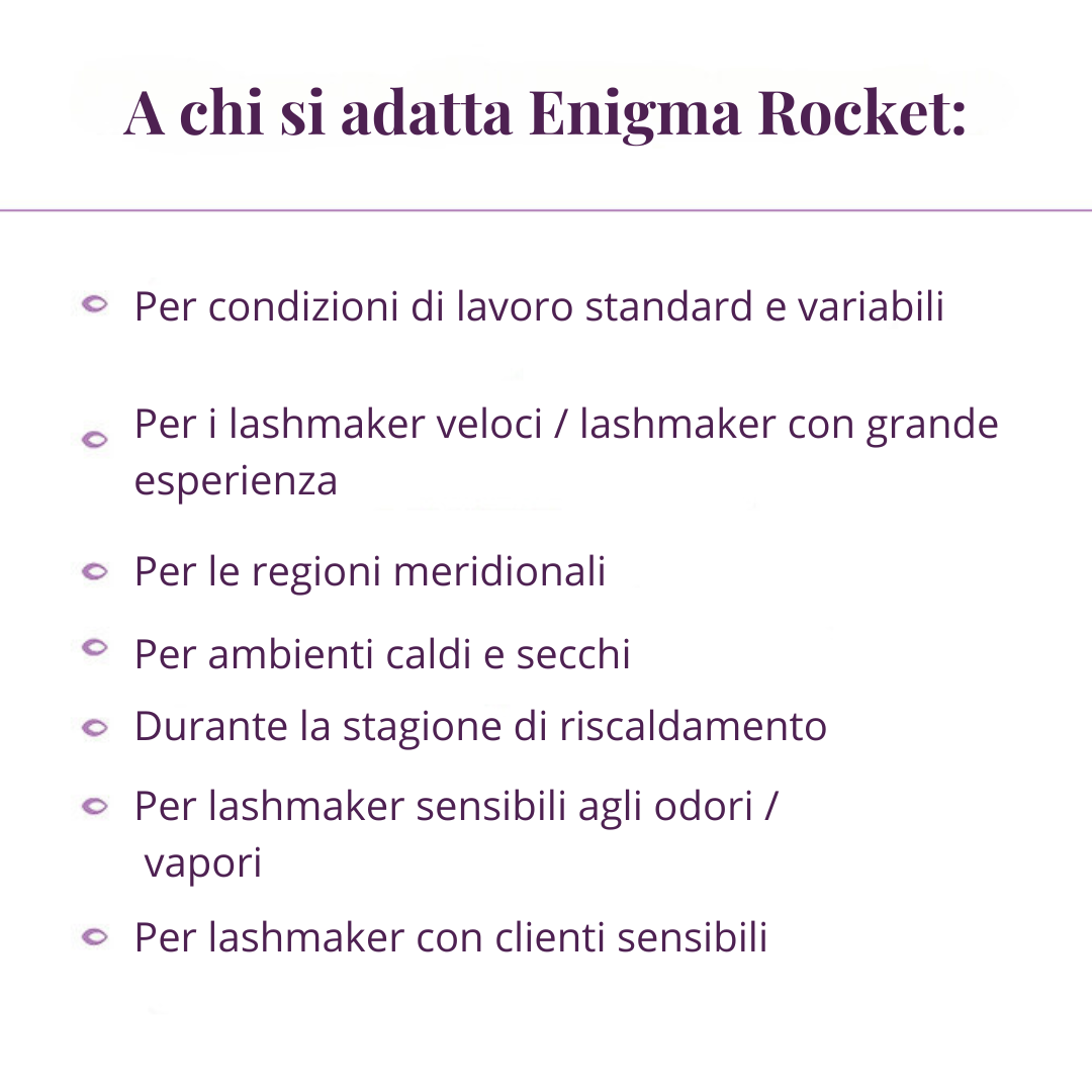 Enigma "Rocket" - Professional Glue for Eyelash Extensions