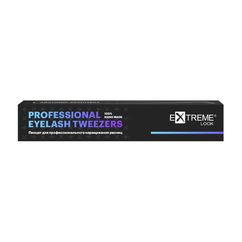 Extreme Look eyelash extension tweezers - "Lady Pro" / Straight Tip