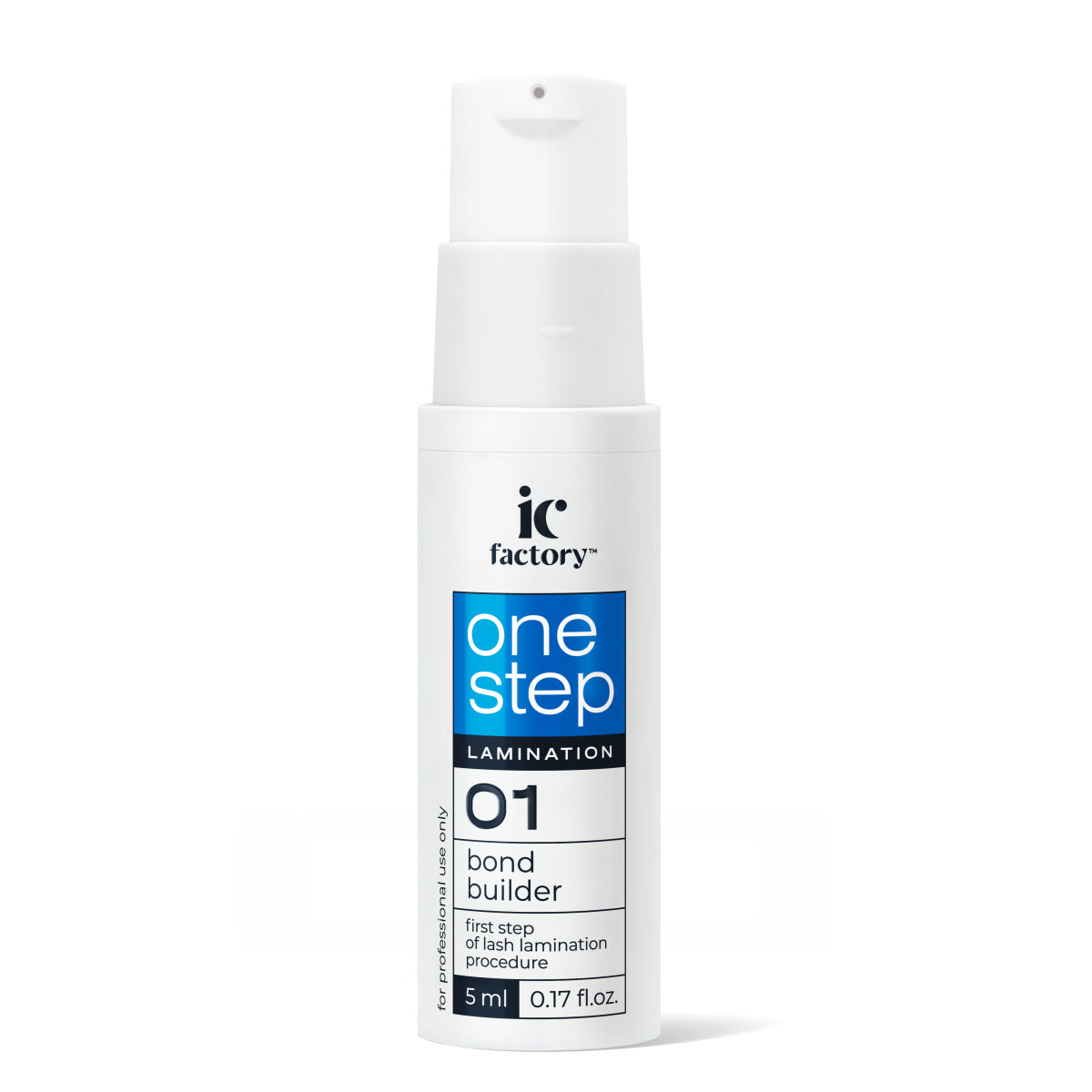 ONE STEP BOND BUILDER IC FACTORY - Composizione #1 per laminazione ciglia, 5 ml