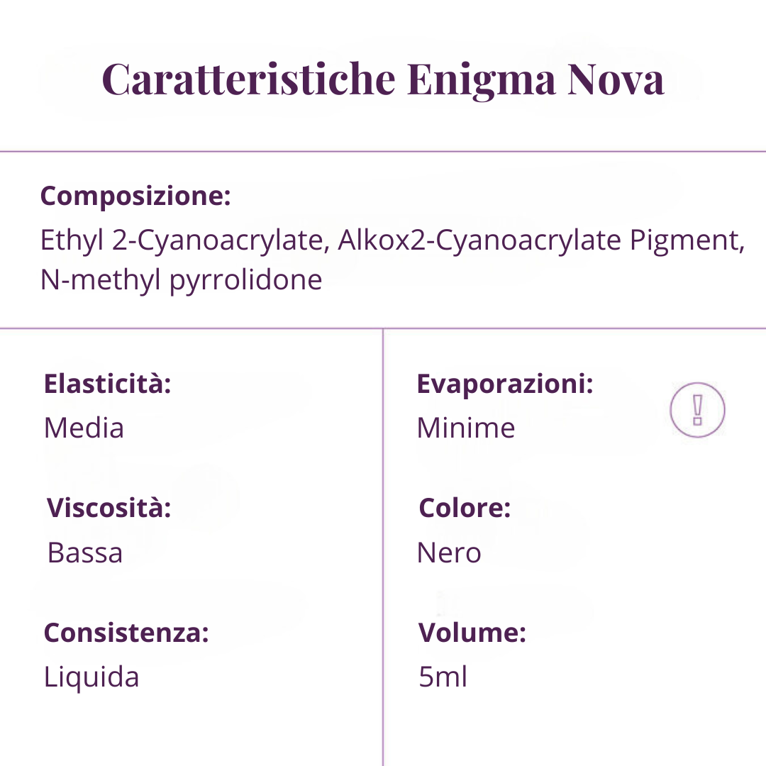 Enigma "Nova" - Professional Glue for Eyelash Extensions