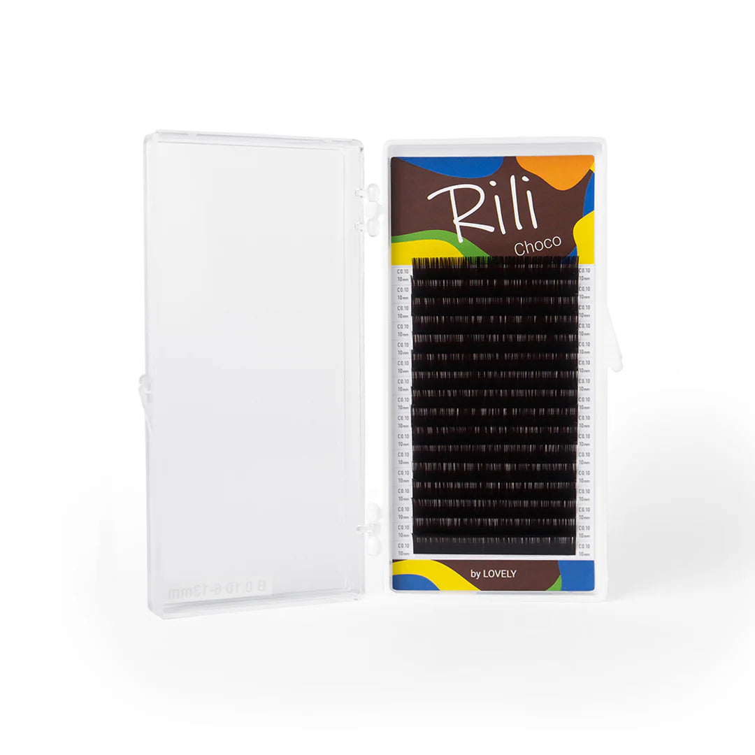 Extension Ciglia marroni Rili Choco - 16 linee MIX