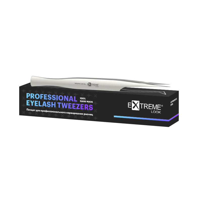 Extreme Look eyelash extension tweezers - "Lady Pro" / Straight Tip