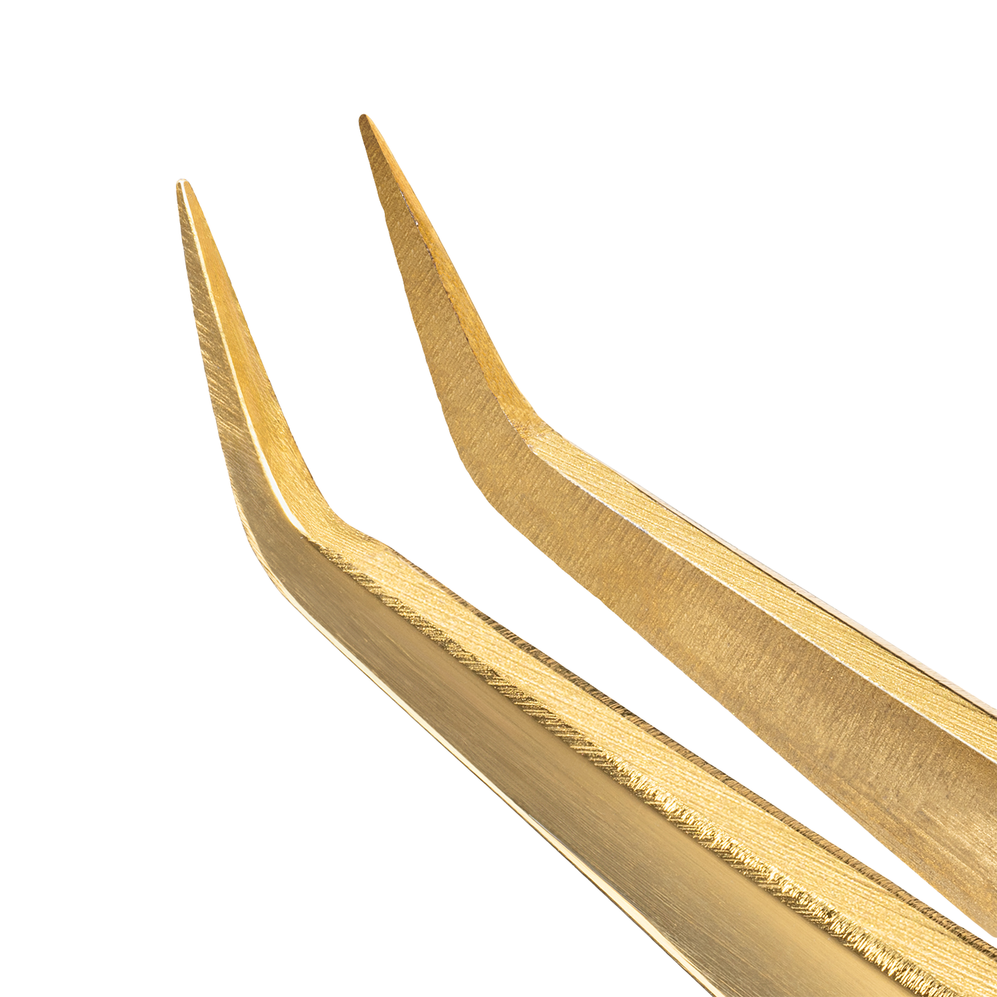 Pinzetta Ultra-Precisa Barbara Serie Gold — Tipo L (45°, 5 mm)