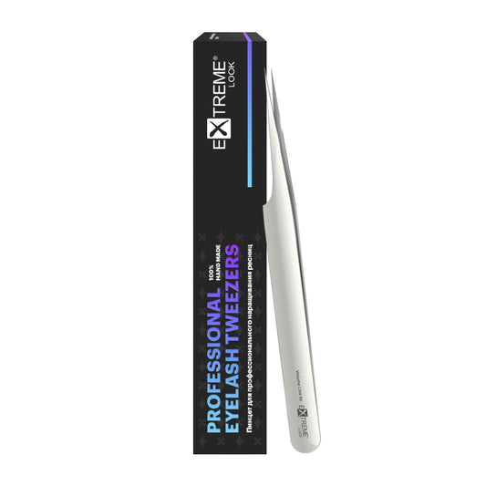 Extreme Look eyelash extension tweezers - "Super Top I" / Straight Tip