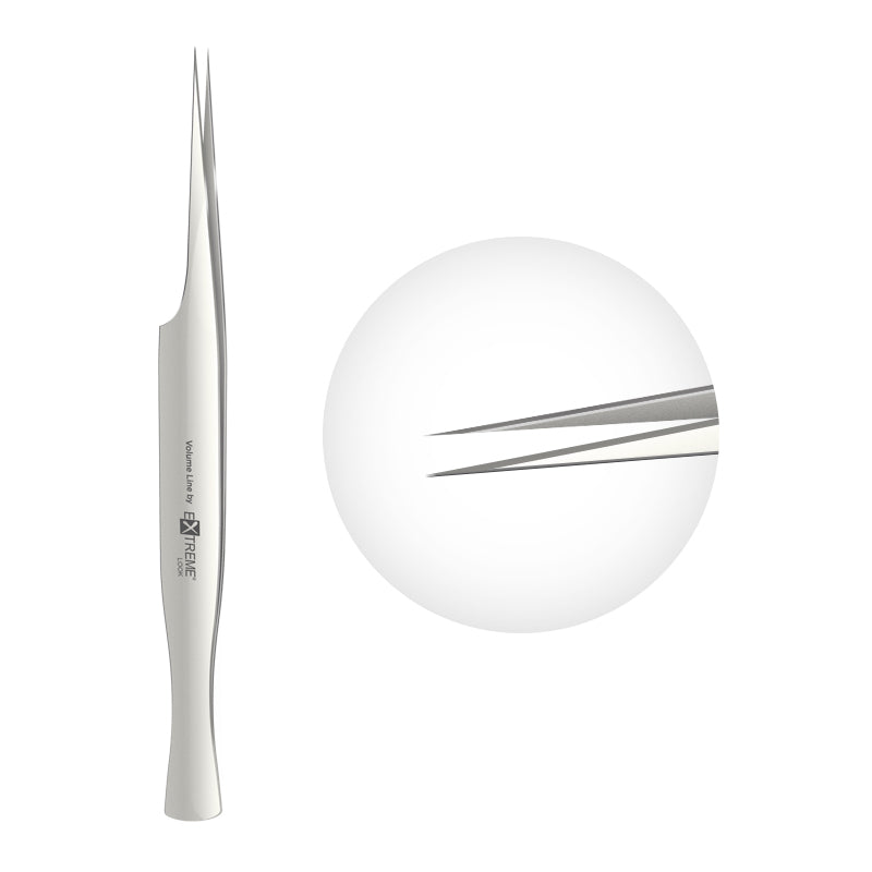 Extreme Look eyelash extension tweezers - "Lady Pro" / Straight Tip