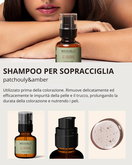 PATCHOULY&AMBER BRONSUN Eyebrow Shampoo, 50 ml