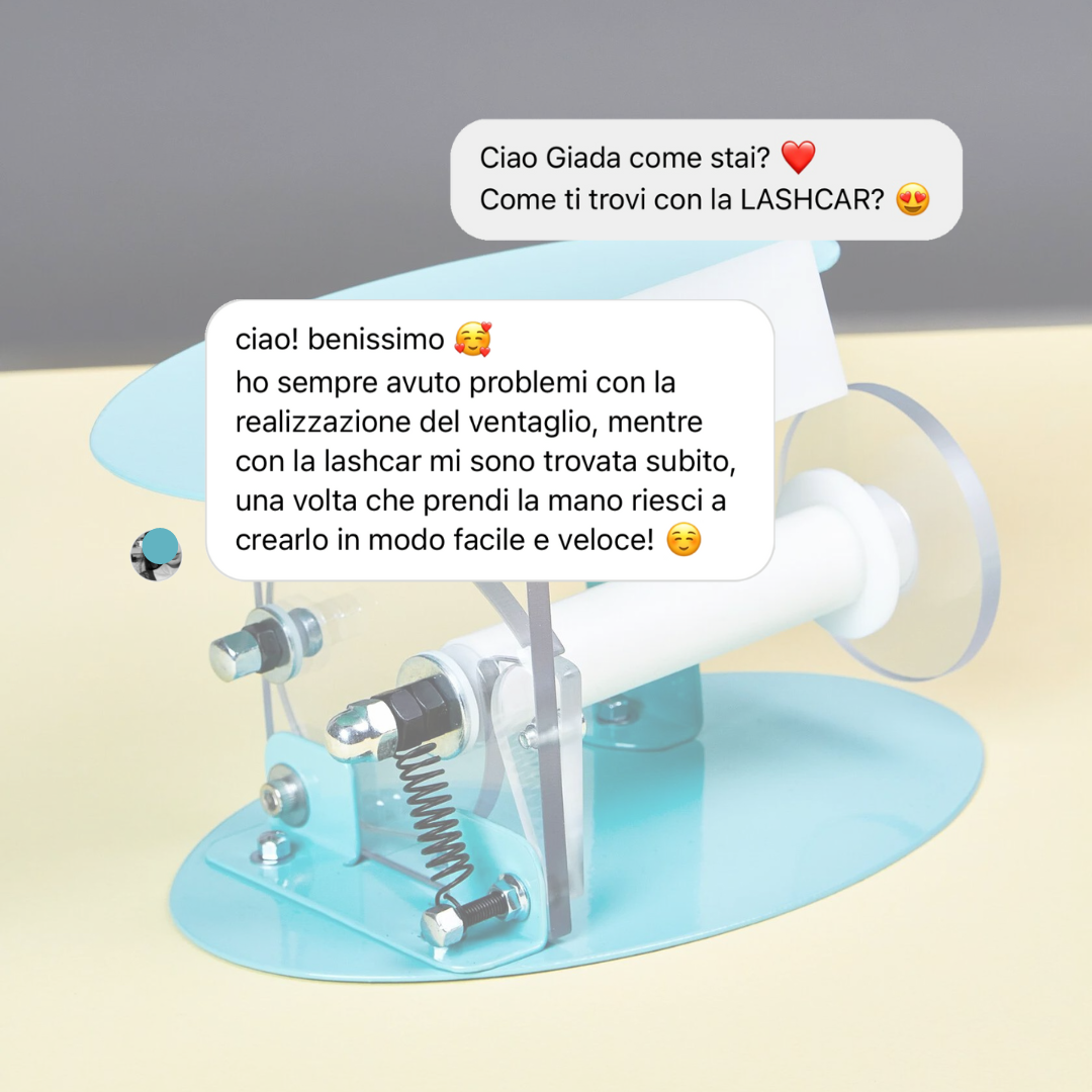 LashCar Pink - Eyelash Fanning Machine