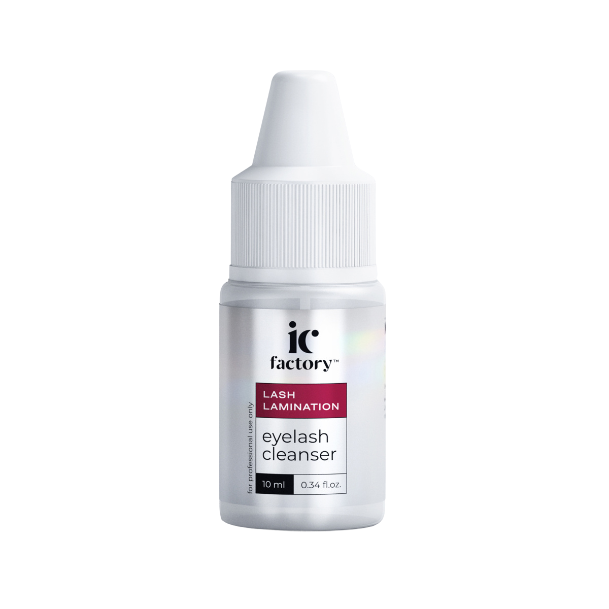 Detergente per ciglia EYELASH CLEANSER IC FACTORY, 10 ml