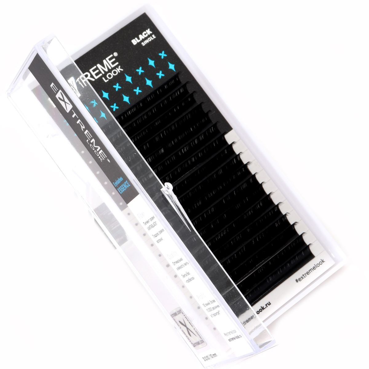 Extension ciglia nere Extreme Look - 18 linee