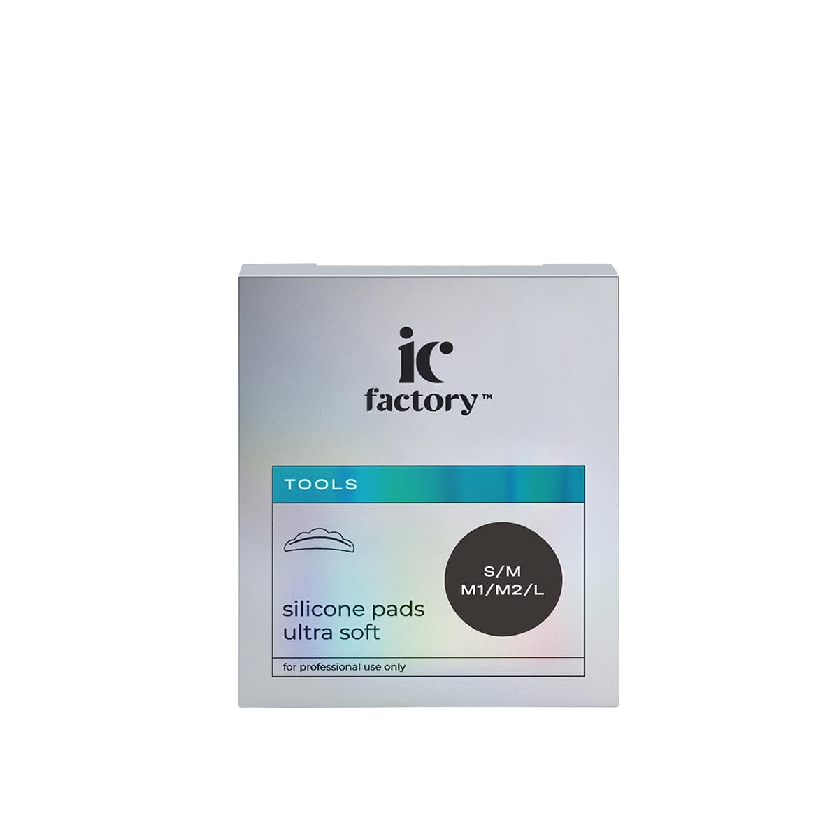 Silikonpads IC Factory – Set mit 5 Paaren – Größen: S, M, M1, M2, L