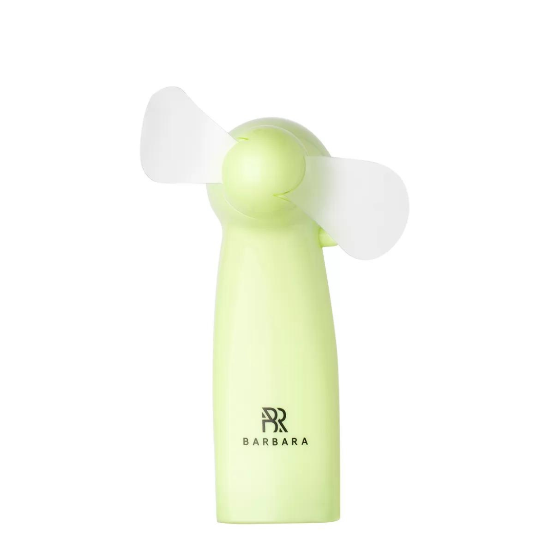 Barbara Mini Fan for Drying Eyelashes - "Light Green"