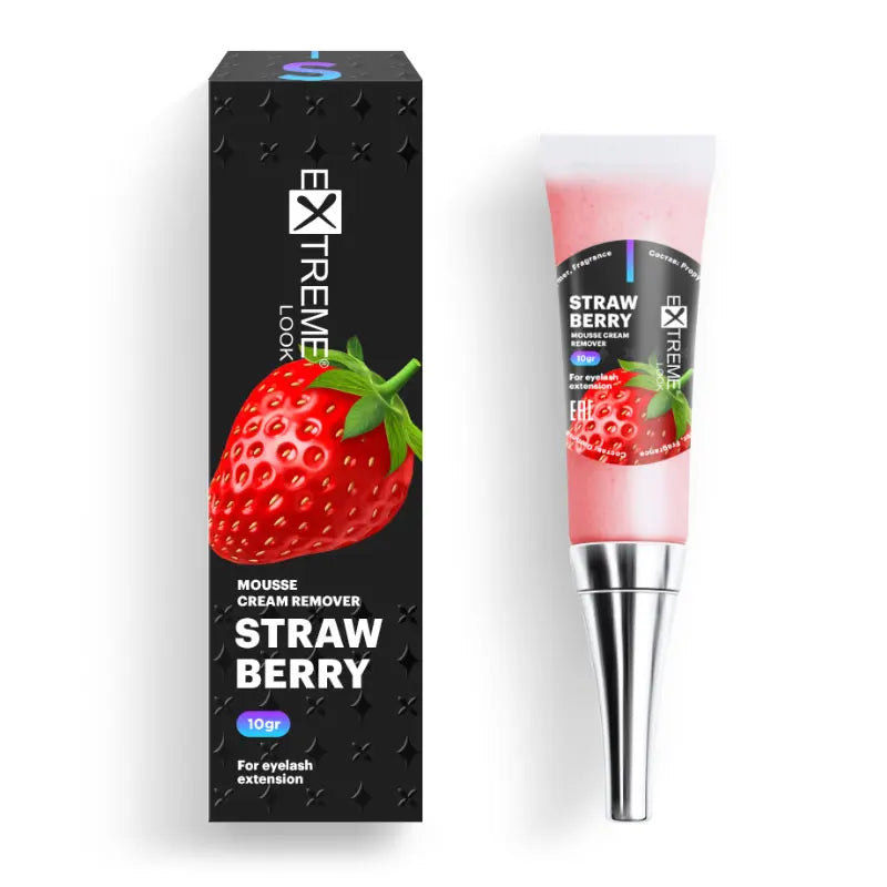 Remover mousse Extreme Look - "Strawberry" 10gr