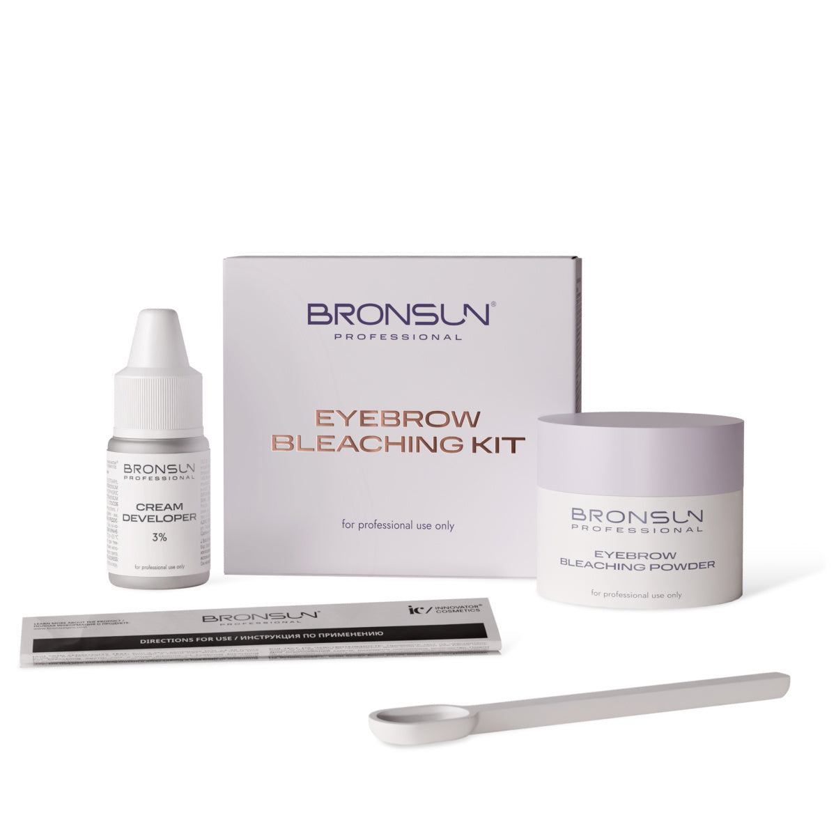 Kit Schiarente per Sopracciglia BRONSUN