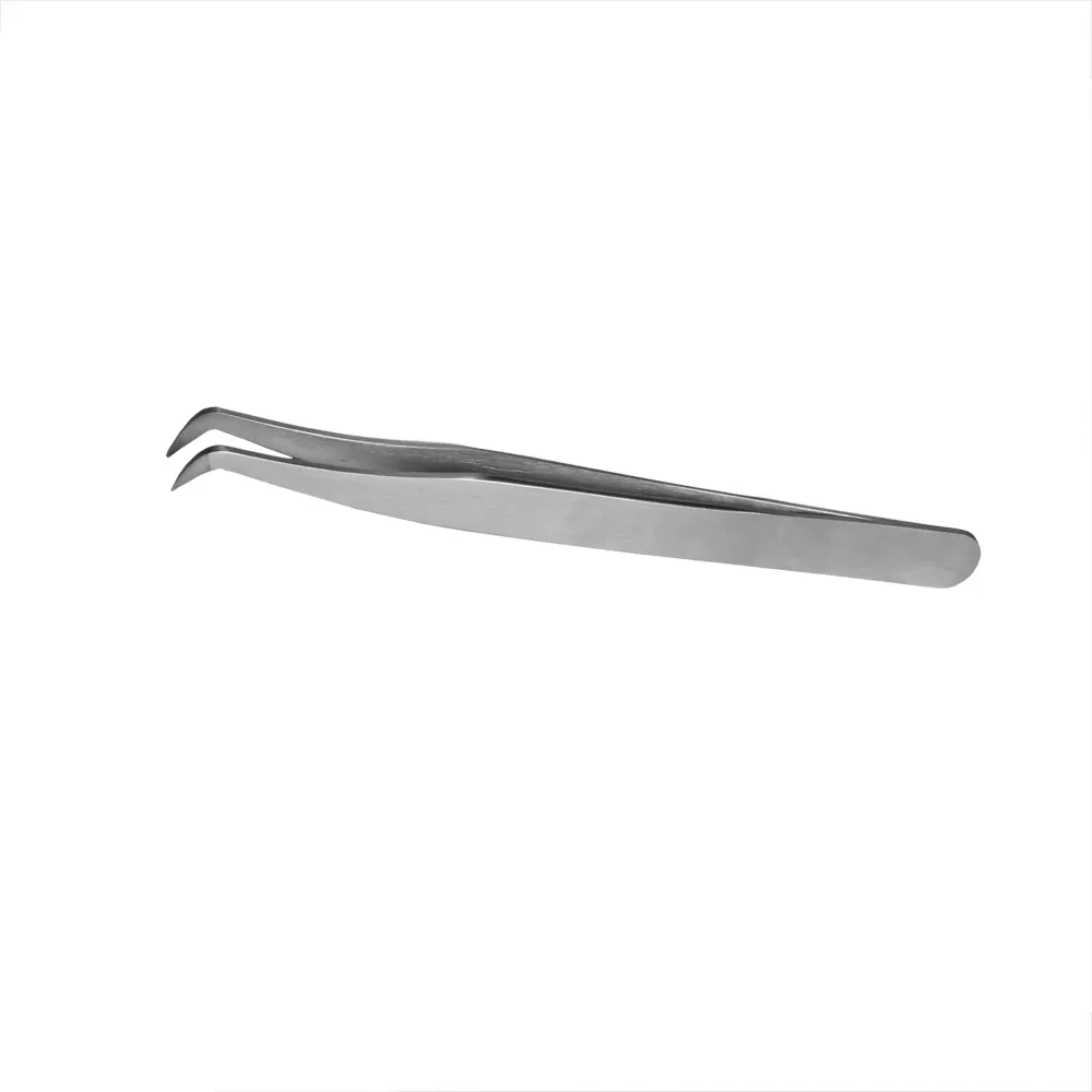 Barbara Professional Eyelash Extension Tweezers - "Boot (Round) 2"