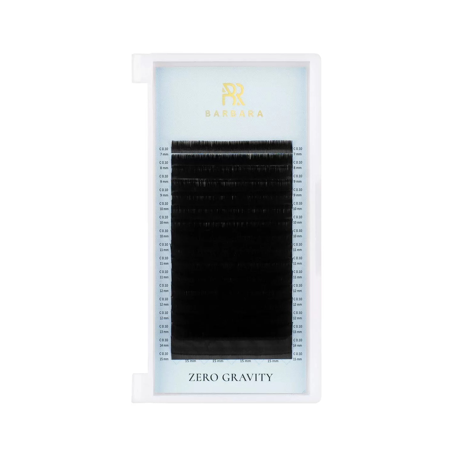 Barbara Zero Gravity Black Eyelash Extensions 16 Lines MIX
