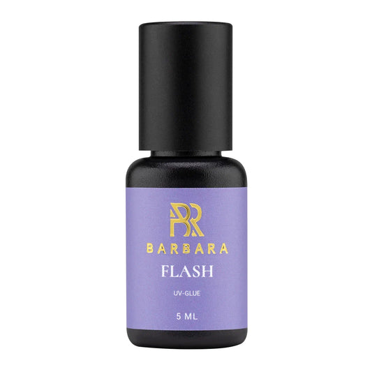 Flacone colla UV Barbara FLASH 5ml per extension ciglia professionale