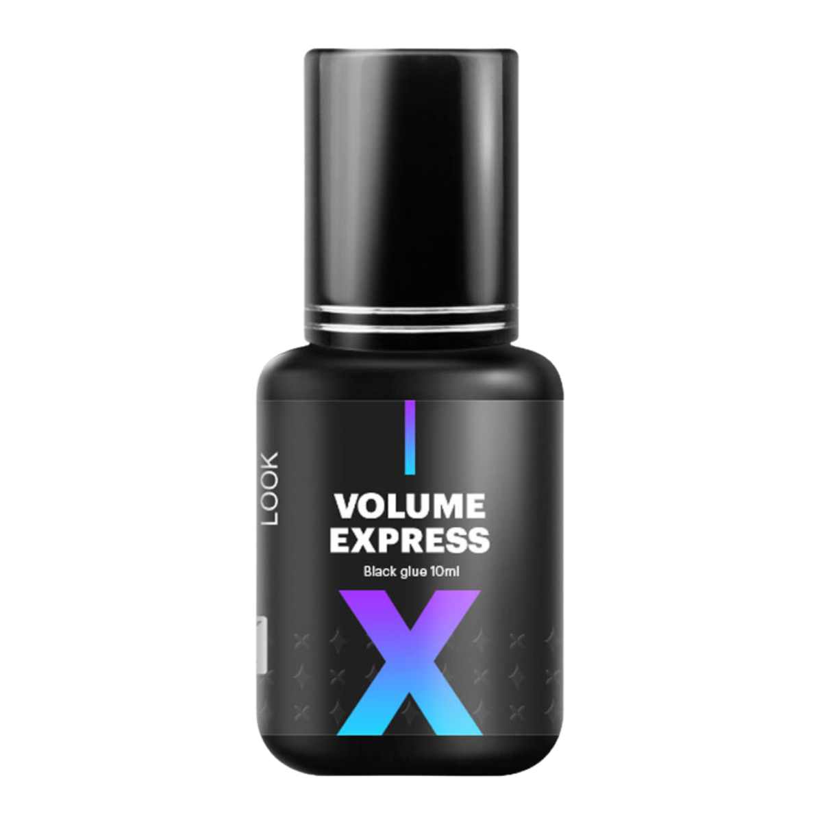 Flacone singolo da 10ml di colla nera professionale Extreme Look Volume Express.