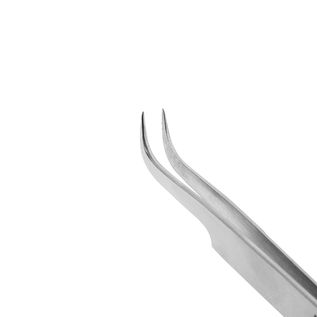 Pinzetta extension ciglia Lovely - Punta Curva "Soft" (EU)