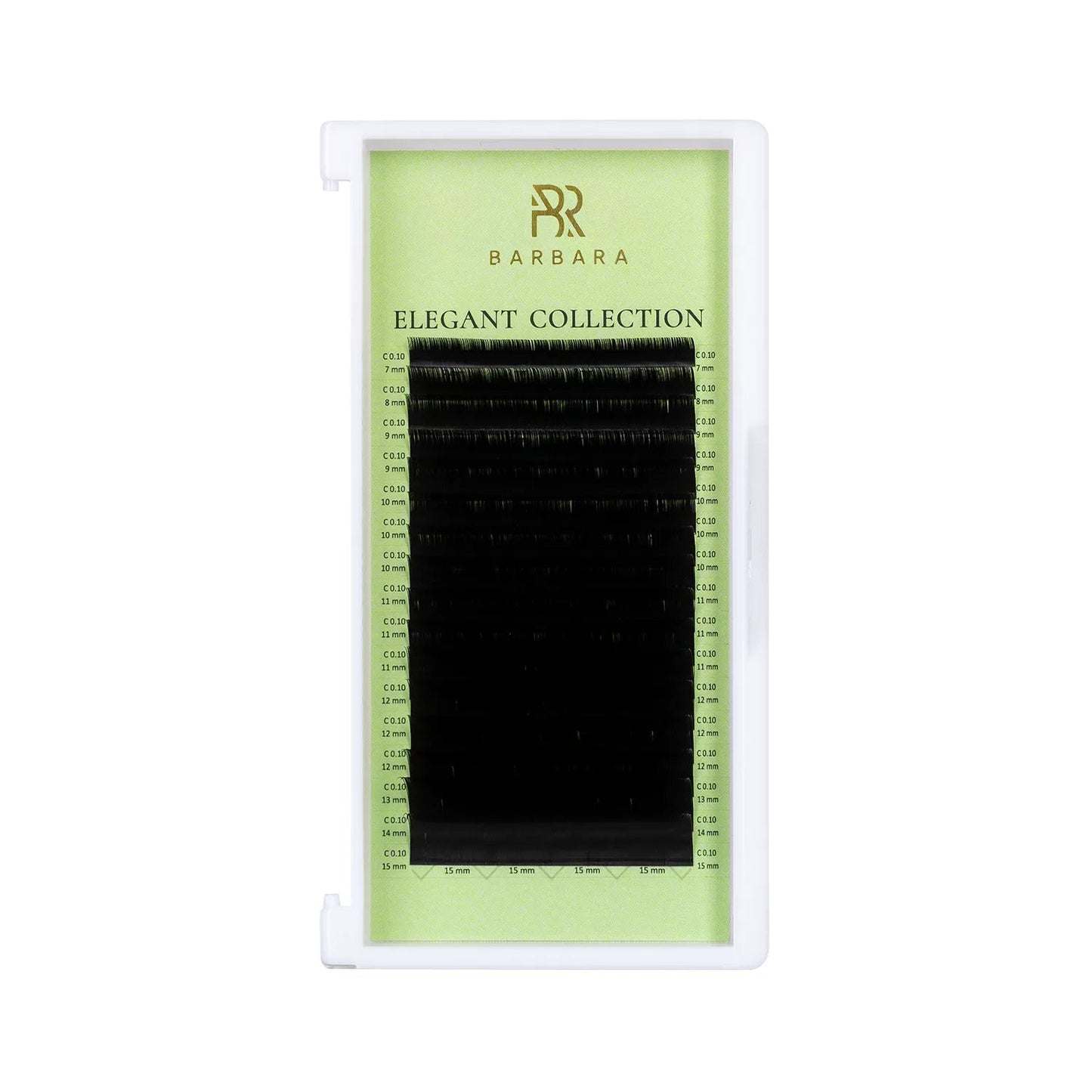 Barbara Elegant Black Eyelash Extensions 16 Lines