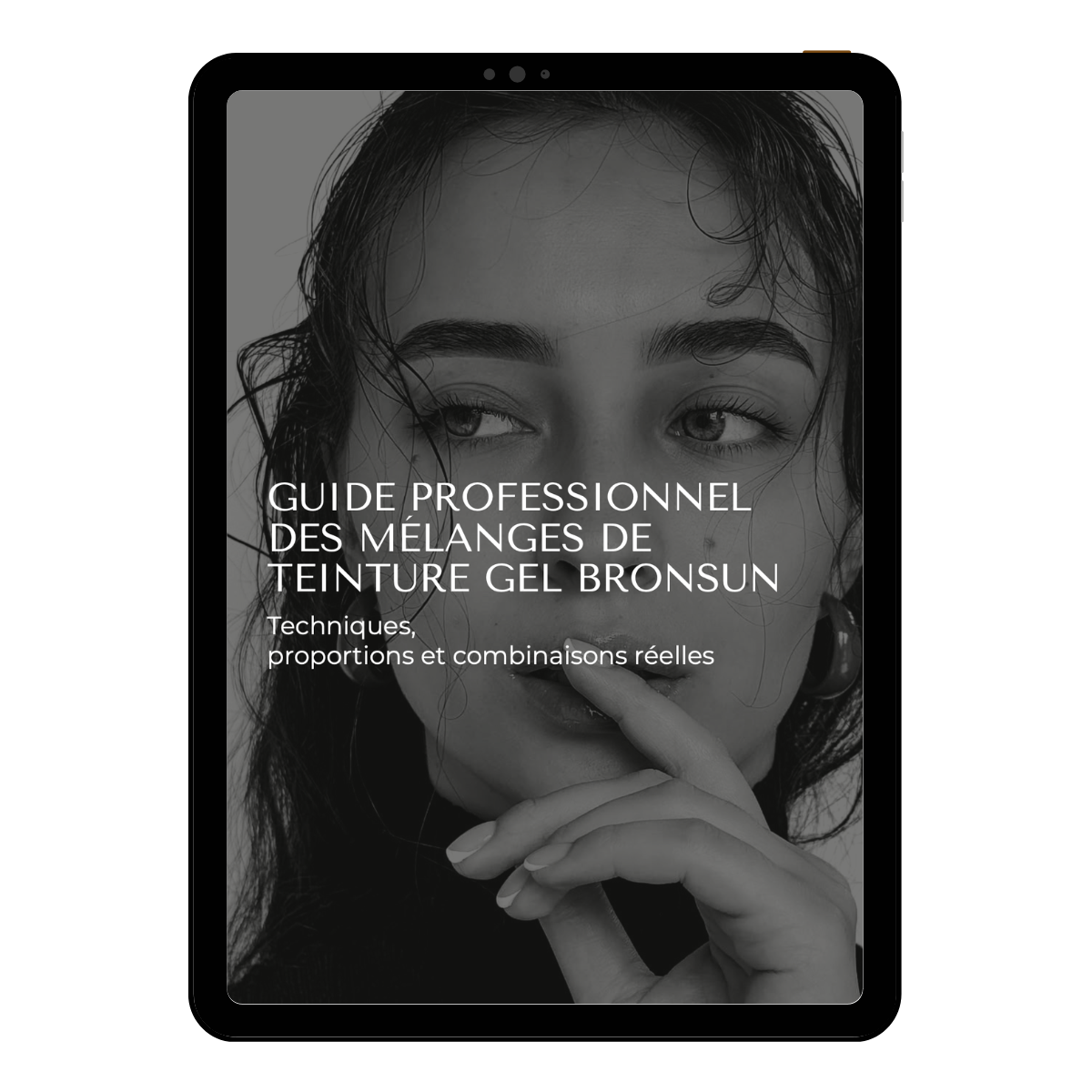 Couverture du Guide Professionnel des Mélanges de la Teinture Gel Bronsun