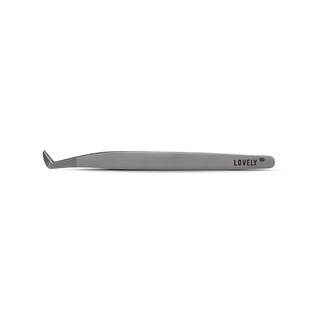 Pinzetta extension ciglia Lovely - Stivaletto Tondo "Soft" - Diamond Edition