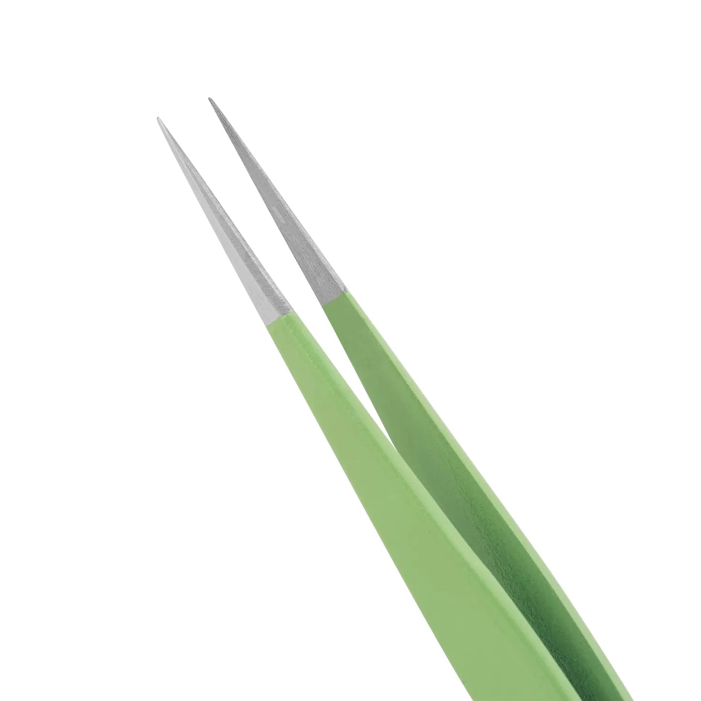 Barbara Eyelash Extension Tweezers Set - "Light Green"