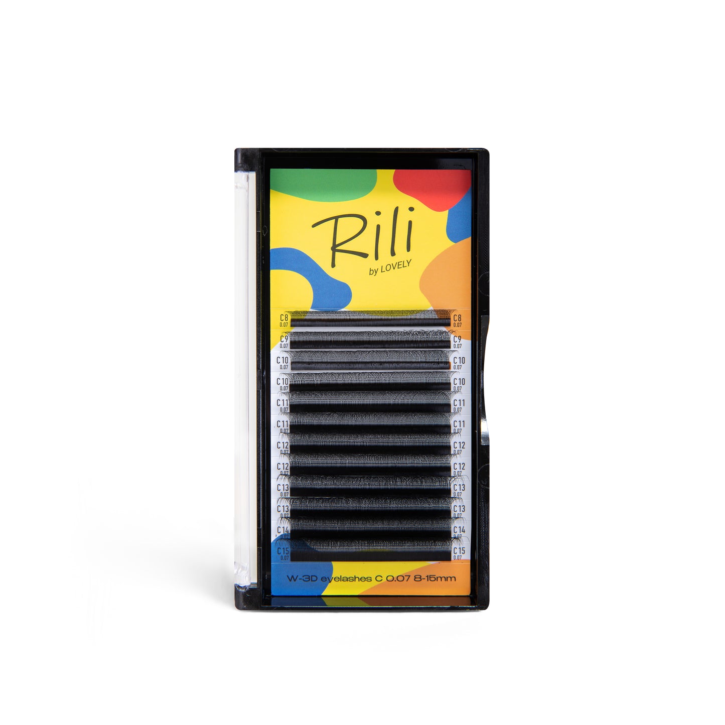 Extension ciglia W-3D Rili – 12 Linee MIX