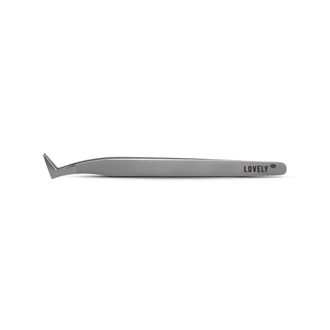 Pinzetta extension ciglia Lovely - Stivaletto "Soft" - Diamond Edition