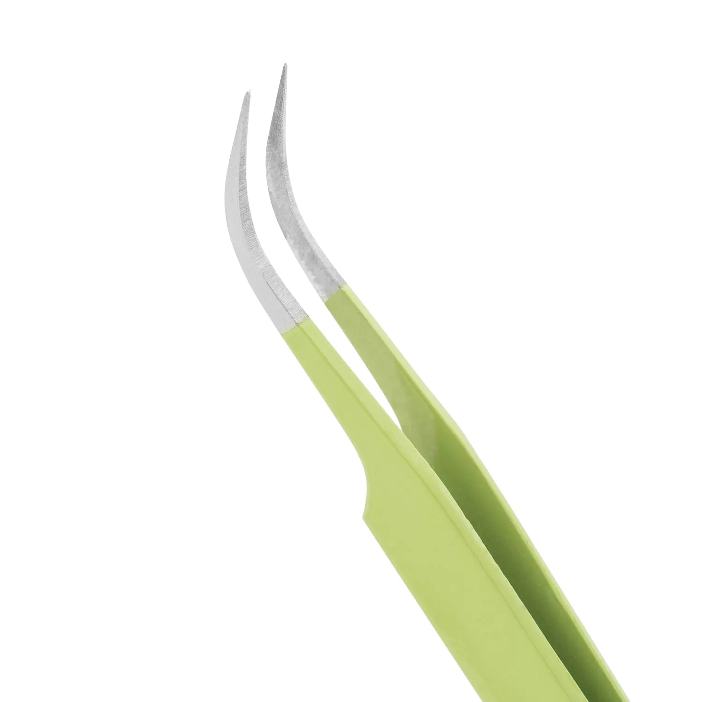 Barbara Eyelash Extension Tweezers Set - "Olive Green"