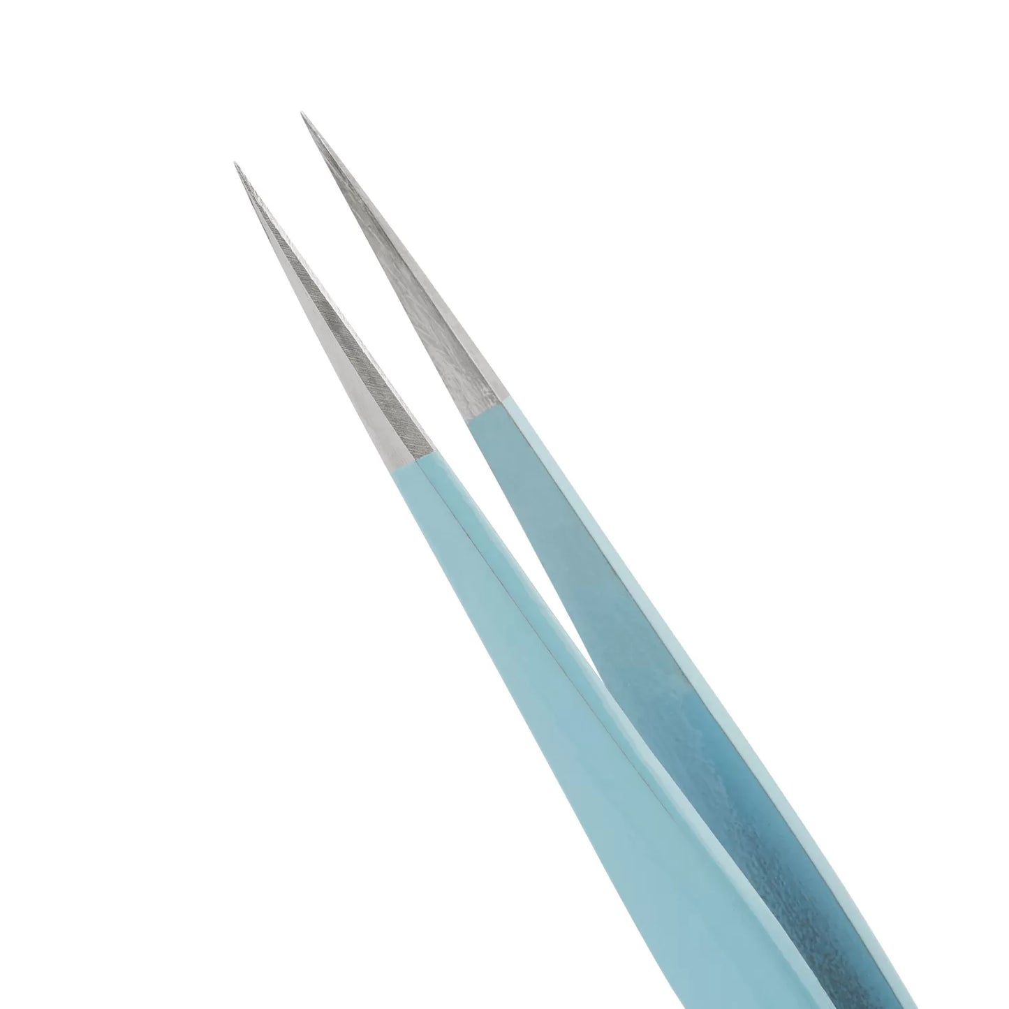 Barbara Eyelash Extension Tweezers Set - "Light Blue"