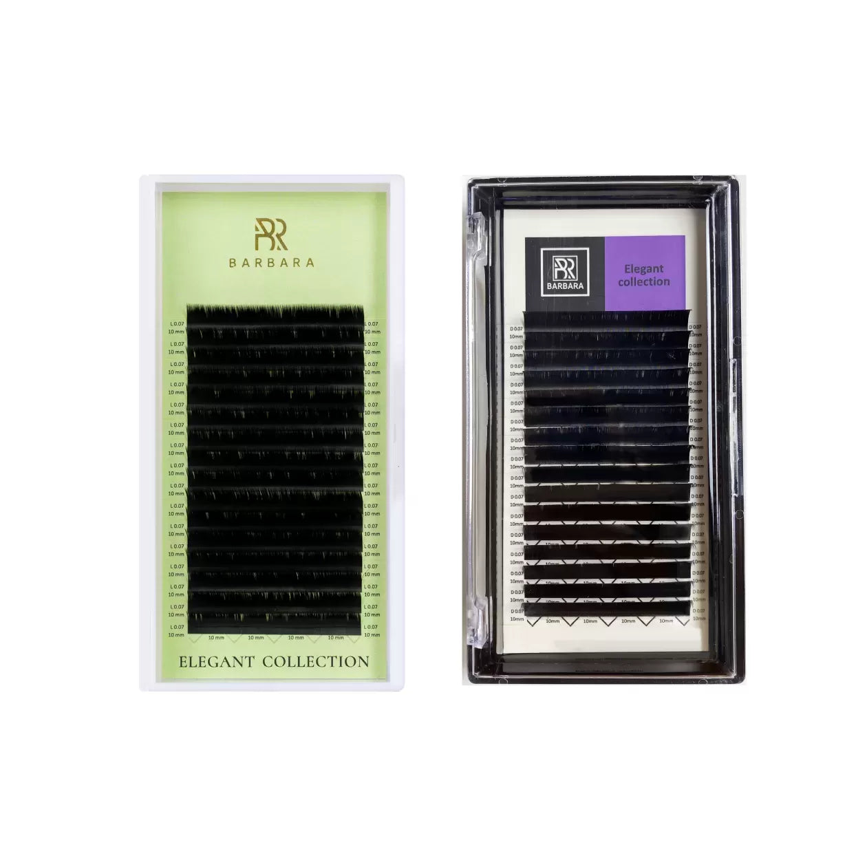 Barbara Elegant Black Eyelash Extensions 16 Lines