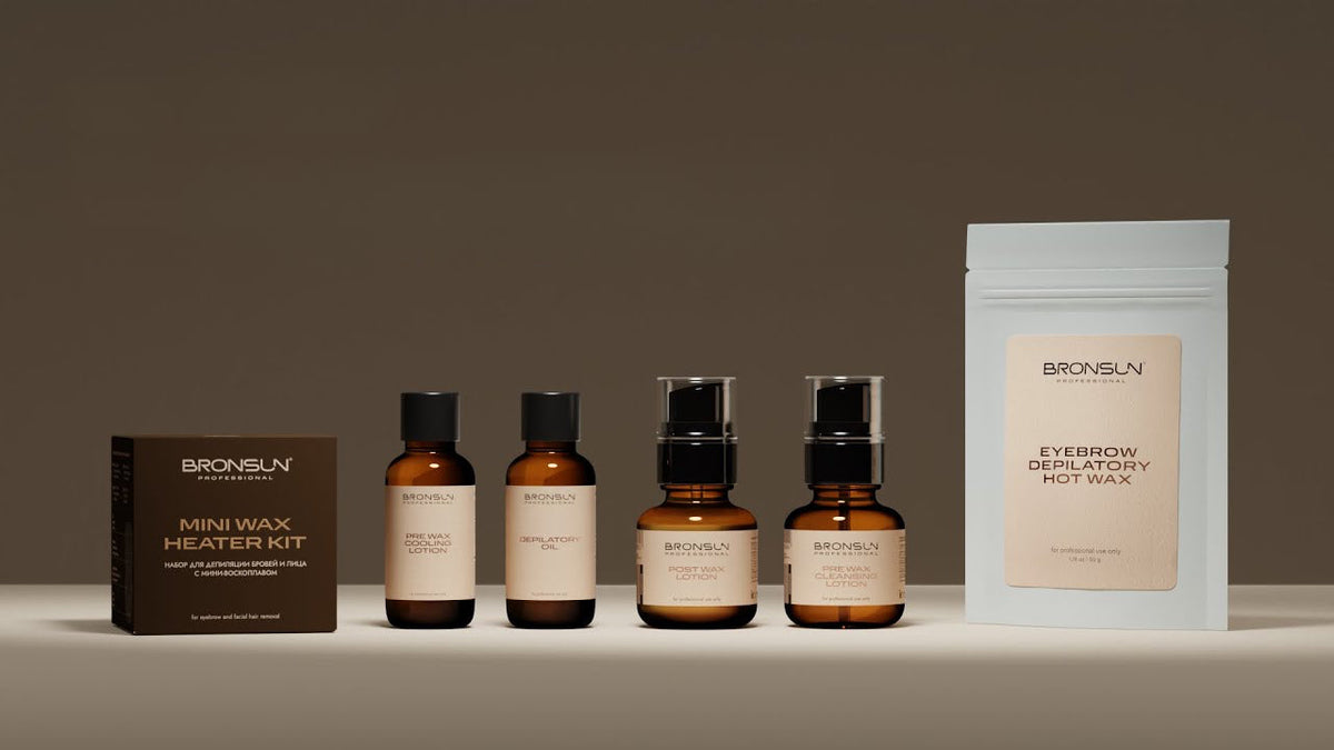Bronsun Wax – Il Rituale Completo per Sopracciglia Perfette