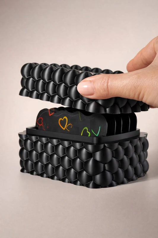 Organizer in Silicone per Patch Ciglia "Nero" - Katya Vinog