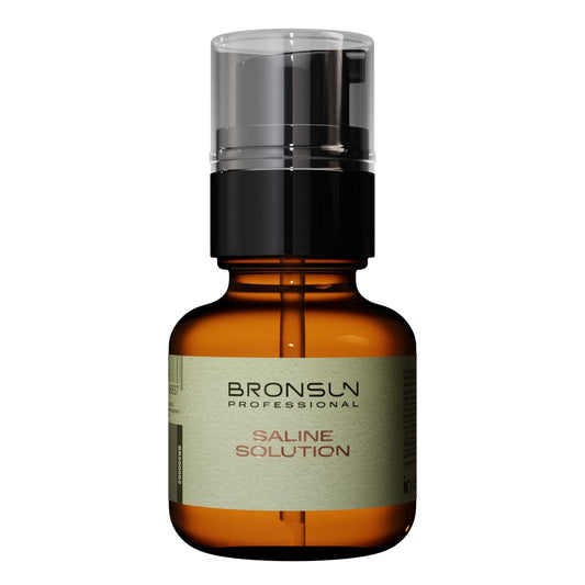 Soluzione Salina per Sgrassare Sopracciglia e Ciglia BRONSUN, 50 ml
