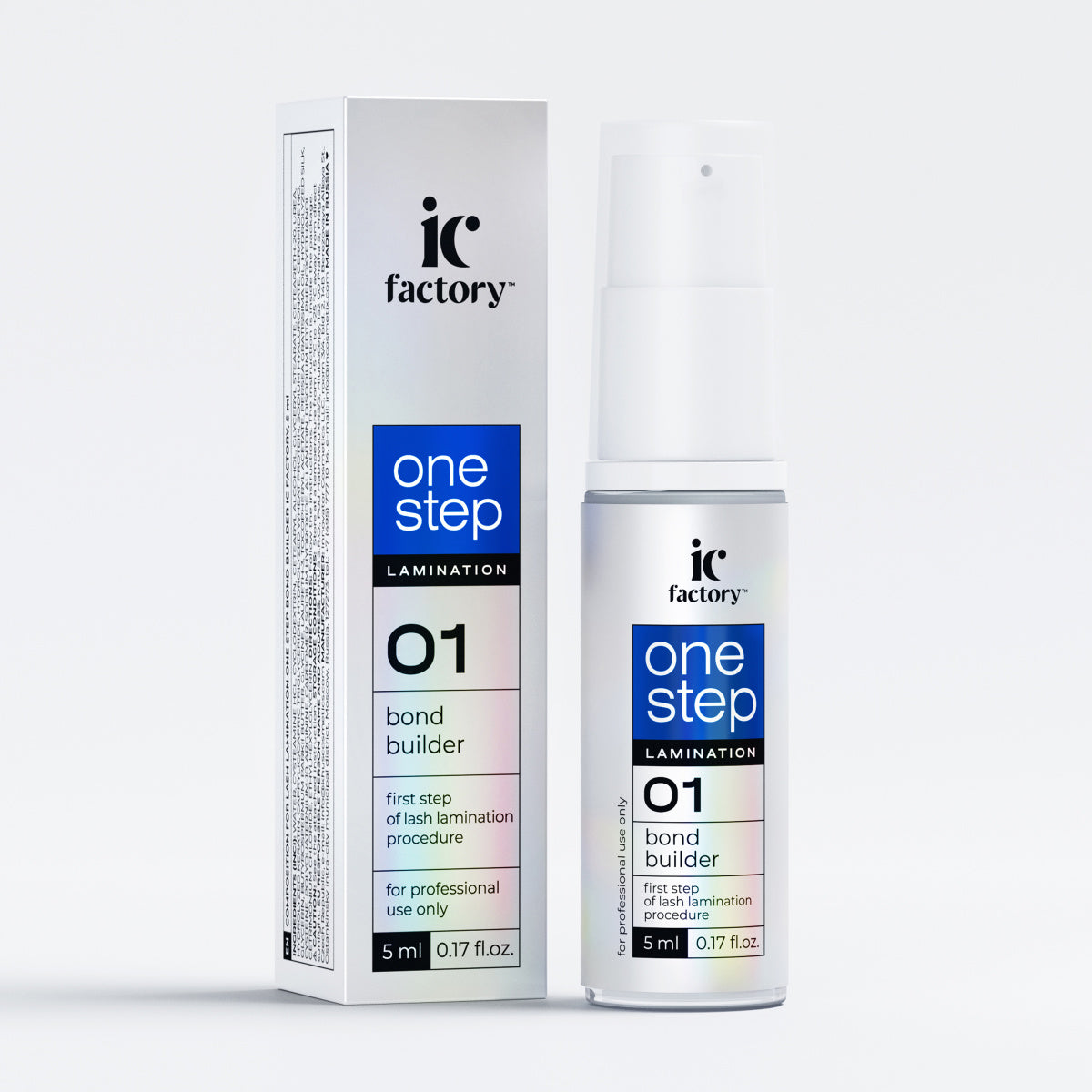 ONE STEP BOND BUILDER IC FACTORY - Composizione #1 per laminazione ciglia, 5 ml