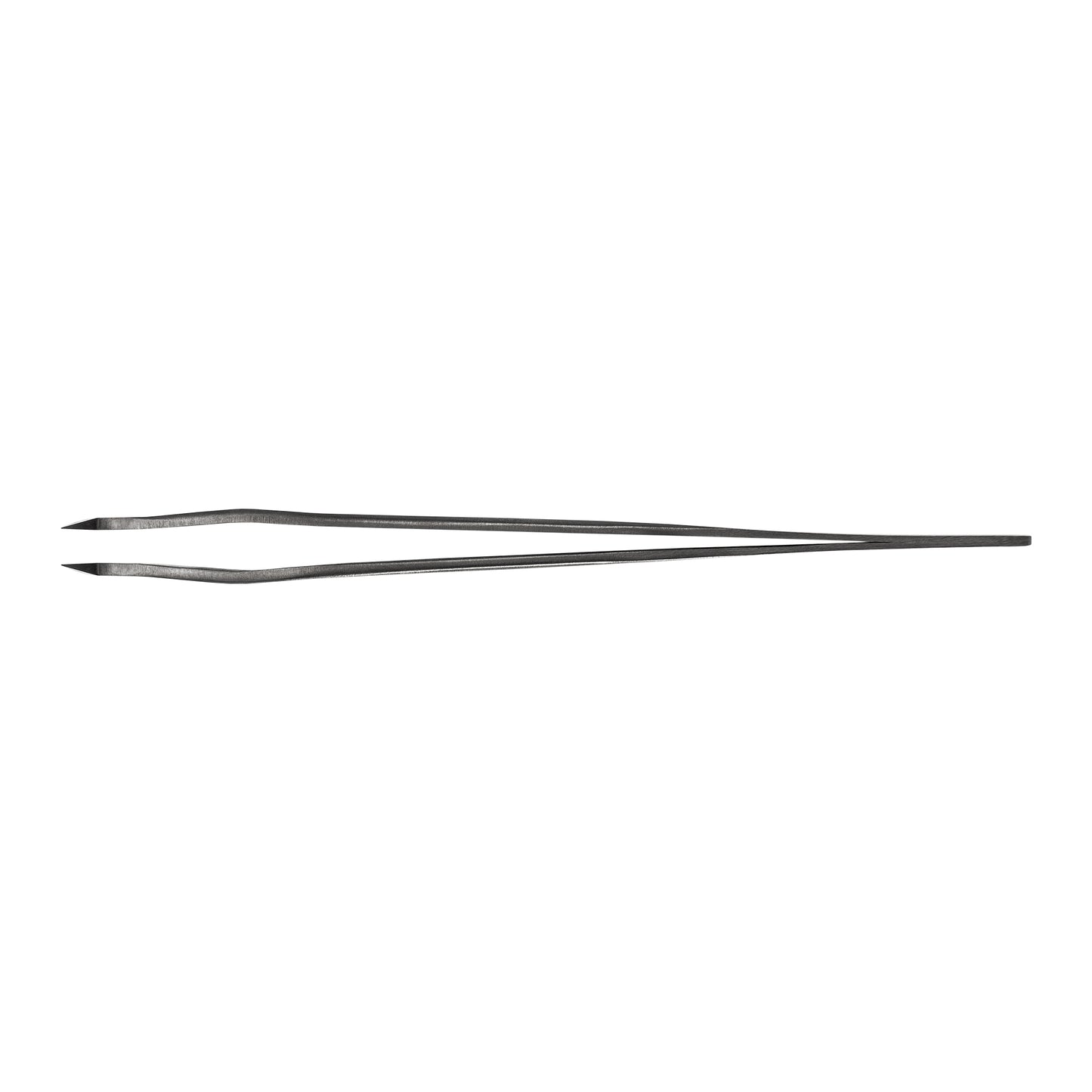 Pinzetta per Extension Ciglia Lovely "Elegant Grace" – Serie NanoFiber Black, Mini Stivaletto