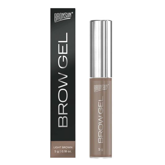 Gel Colorato per Sopracciglia BRONSUN – Castano Chiaro, 5gr