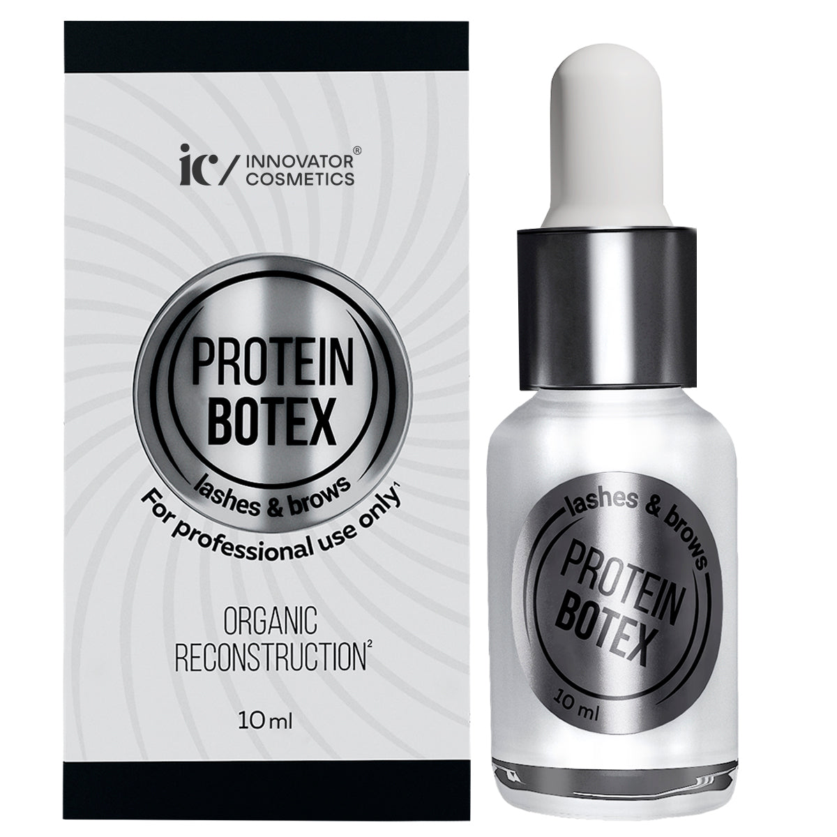 Protein Botox IC FACTORY - Formula per la ricostruzione proteica di ciglia e sopracciglia, 10ml