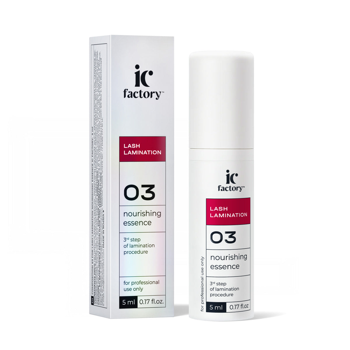 Composto #3 per laminazione ciglia IC Factory - Nourishing Essence