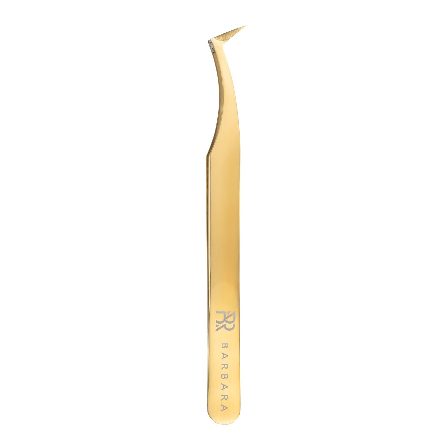 Ultra-Precise Tweezers Barbara Gold Touch Series — Boot Type (Diamond Coating)