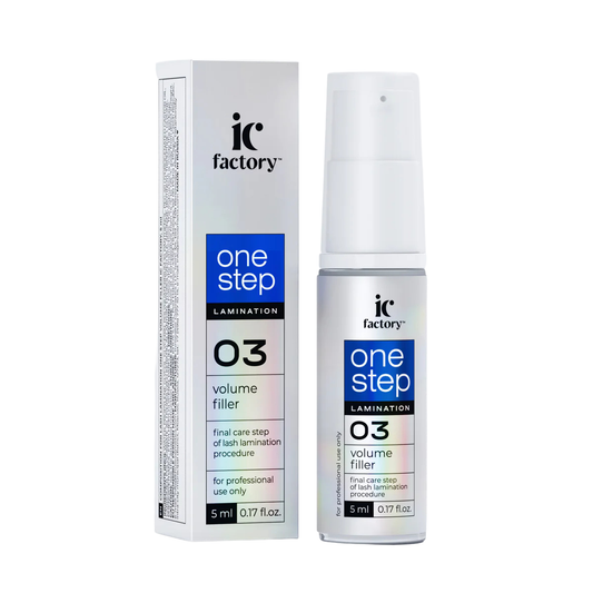 ONE STEP VOLUME FILLER IC FACTORY - Composition #3 for eyelash lamination, 5 ml
