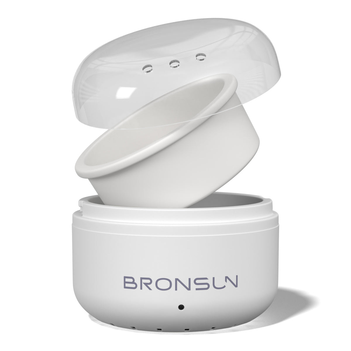 Kit per la depilazione sopracciglia con mini scaldacera BRONSUN