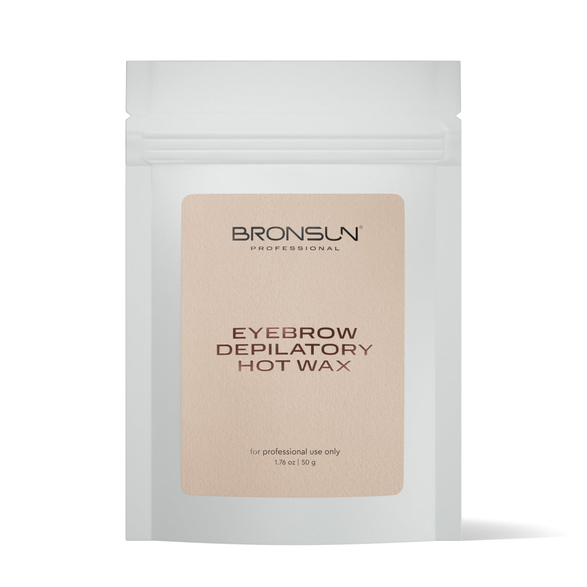Cera depilatoria sopracciglia Bronsun film wax in granuli confezione