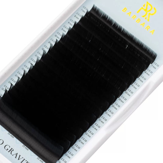 Barbara Zero Gravity Black Eyelash Extensions 16 Lines MIX