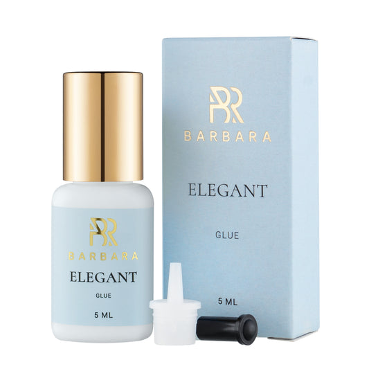 Colla professionale Barbara Elegant 5ml con scatola azzurra e beccuccio ricambio