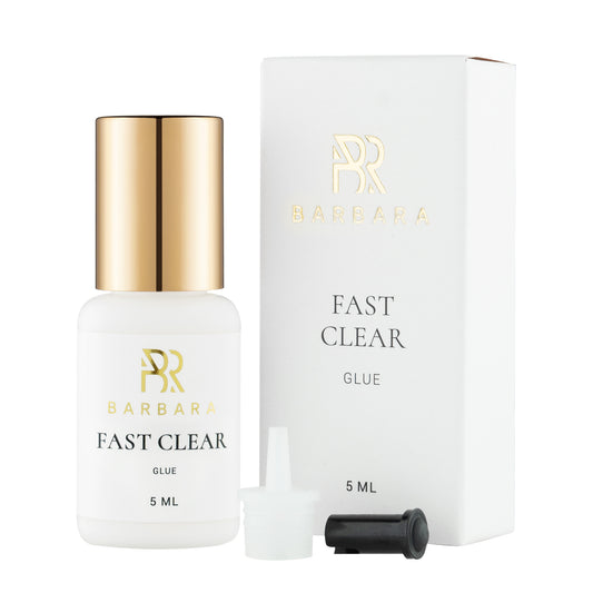 Colla professionale Barbara Fast Clear 5ml con scatola e accessori